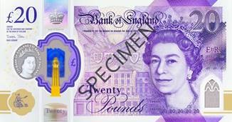 New £20 note front